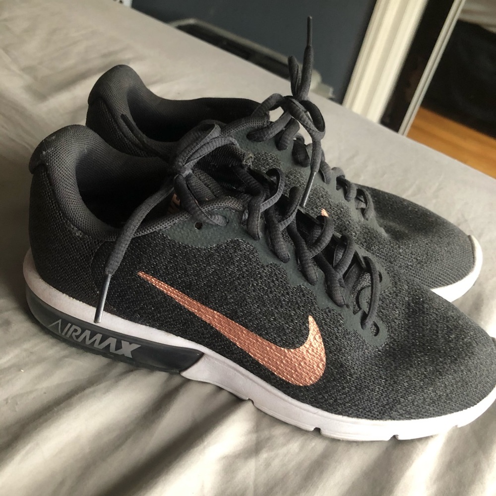 Rose gold Nike air max